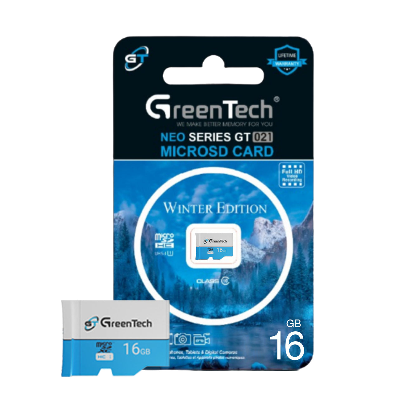 Greentech GT Memory Card (Class-10) -5 year warranty (4.1 ⭐️ in Flipkart)