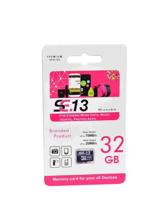 SE-6M SD Card Class 10 MemoryCard (32 GB)