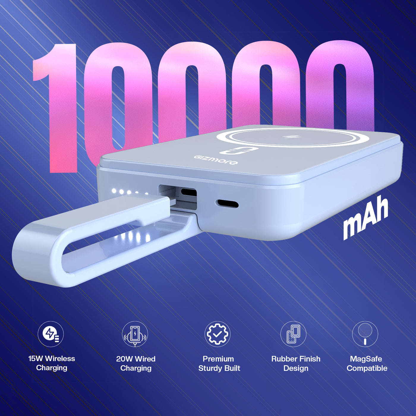 Gizmore iMag Pro 10000mAh Magsafe Powerbank