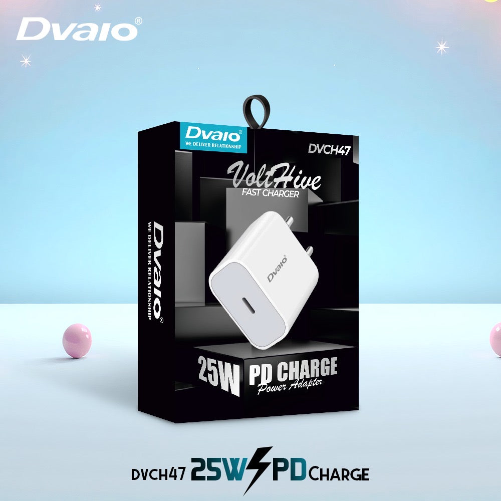 Dvaio 25W PD Charger-DVCH47-Type C-Dock