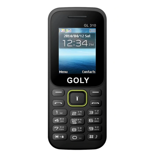 GOLY 310 1.77" Display,Vibration, 1100mAh Battery with Dual SIM 2G