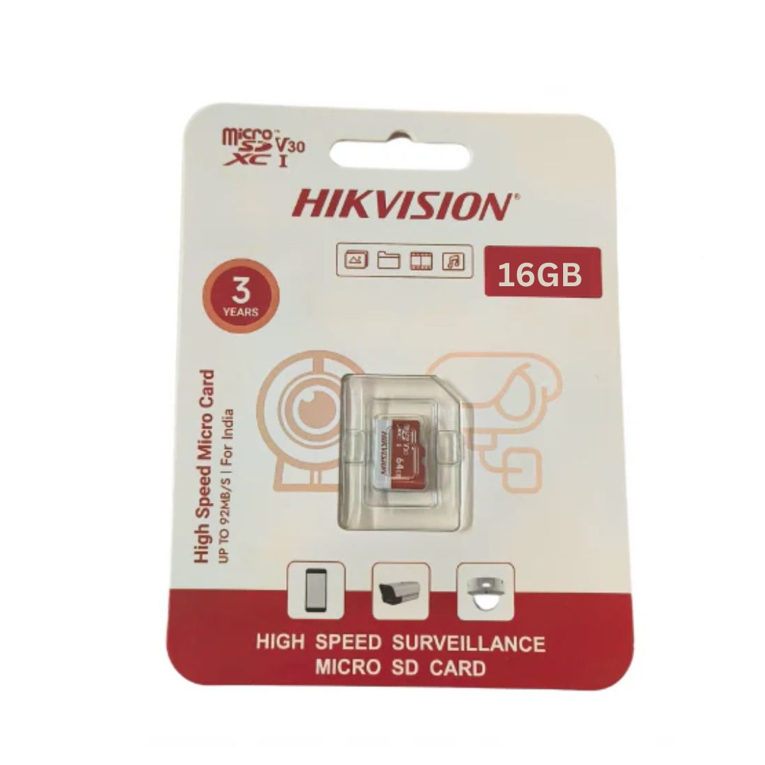 Hikvision 16GB High speed micro SD card for CCTV Camera