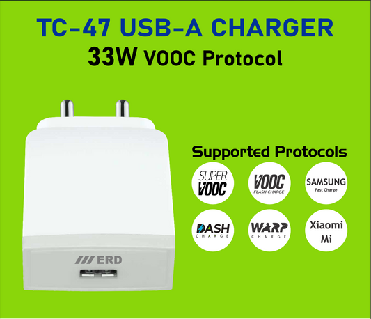 ERD TC-47/TC-223 33W Vooc Charger (Dock Only)