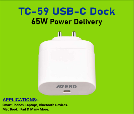 ERD TC-59 65W PD Charger (Dock Only)