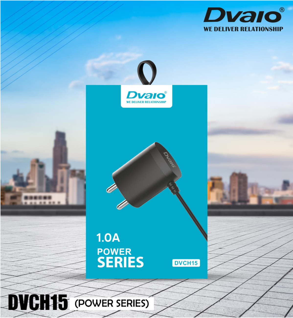 Dvaio 1A Android Charger DVCH15-6 Months warranty