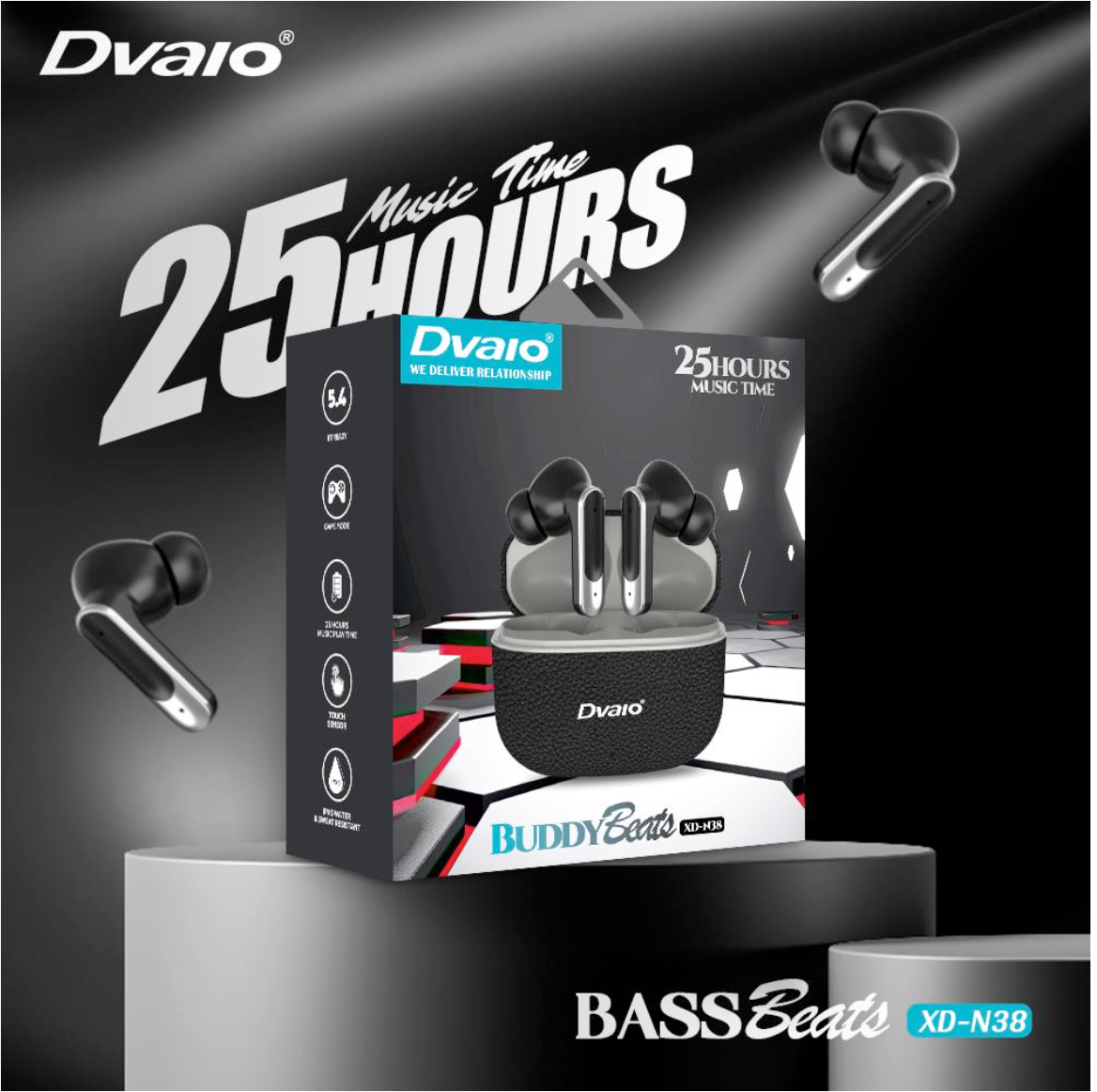 Dvaio N-38 Bass Beat TWS