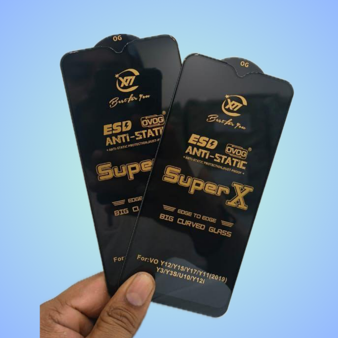 SuperX ESD Tempered Glass-10Pcs Box (21Rs Piece)