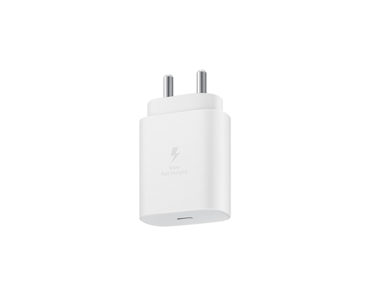 Samsung 25W Charger  (TA-800) old model -White without Cable