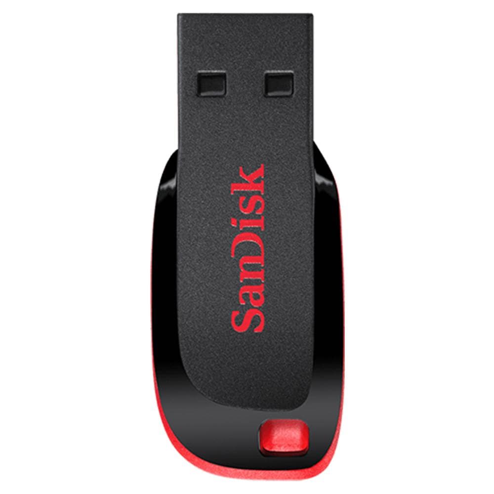 Sandisk Cruzer Blade USB Flash Drive USB 2.0 (5-Years Warranty)