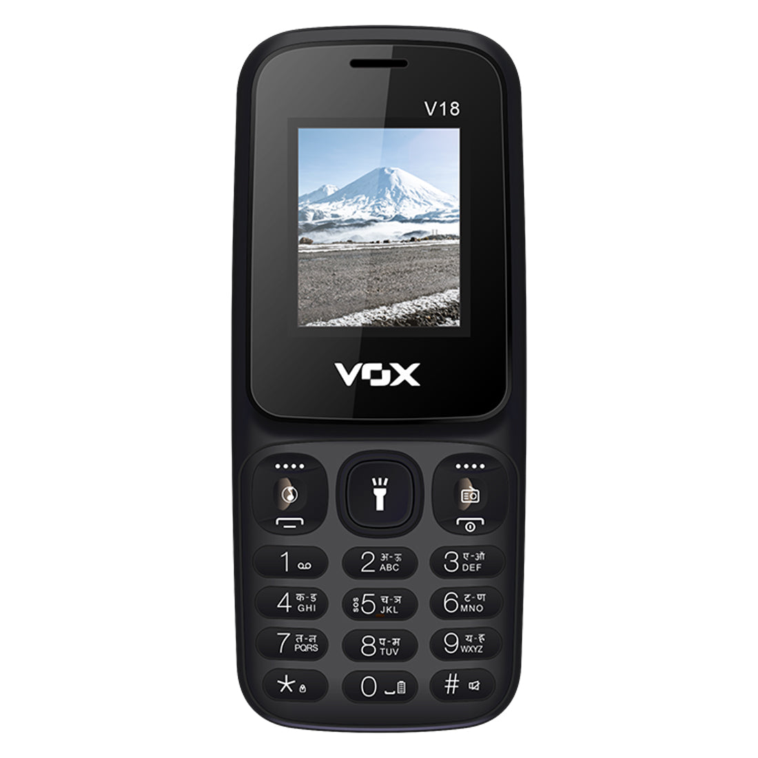 VOX V-18 |1.8"Inch |Dual Sim | Music Player | Video Player | FM, Torch Light | Bluetooth 1050 mAh Battery